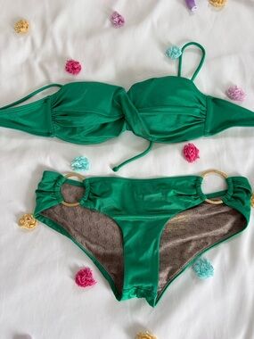 Victoria's Secret Emerald Green Bikini Set